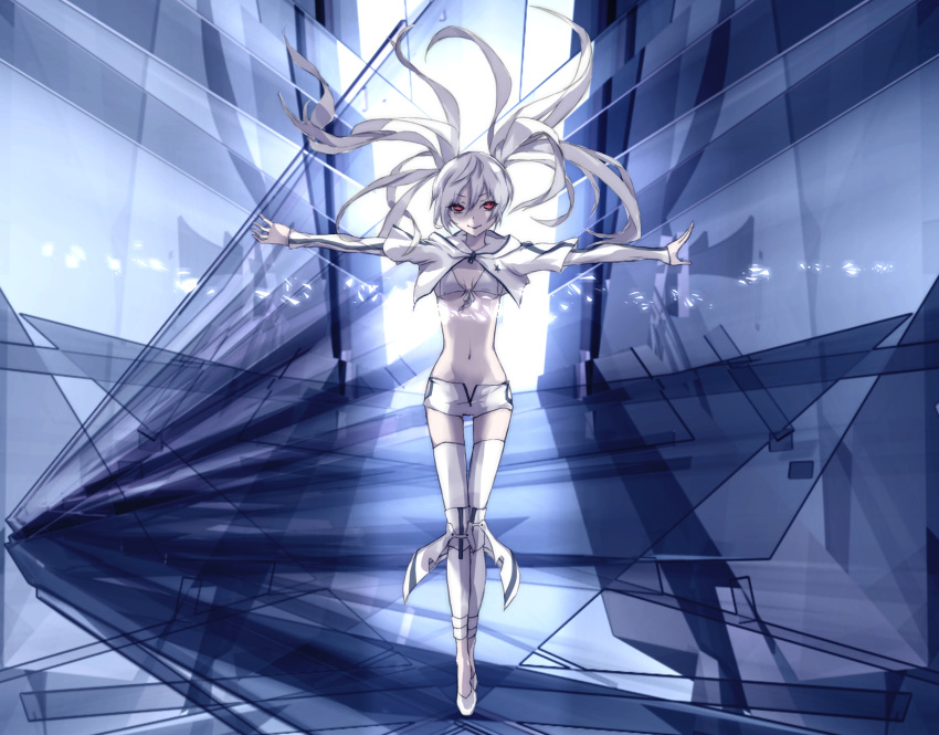 black_rock_shooter tagme takka white_rock_shooter