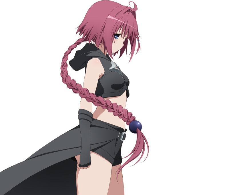 braids kurosaki_mea long_hair to_love_ru to_love_ru_darkness transparent vector