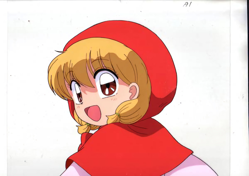 90s akazukin_chacha blonde_hair chacha head open_eyes