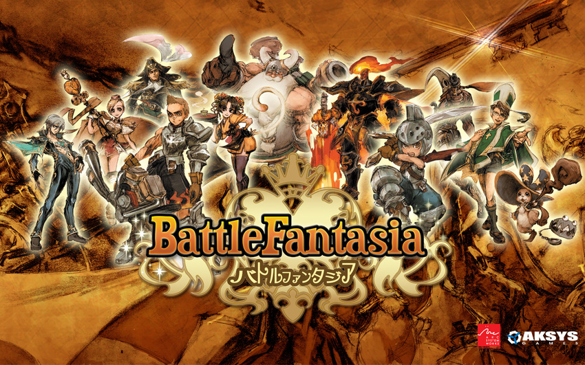 acolyte arc_system_works ashley_loveless battle_fantasia bear_trap cat_woman_waitress cedric_ward coyori dark_minion deathbringer donvalve_du_don face face_(battle_fantasia) fighter foothold_trap former_king freed_velez gunslinger marco_van_de_land master_wizard olivia_von_roselia pirate_captain poster_girl princess royal_guard urs_van_de_land waitress warrior watson_livingston wizard