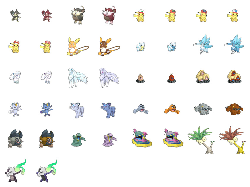 alolan_diglett alolan_dugtrio alolan_exeggutor alolan_geodude alolan_golem alolan_graveler alolan_grimer alolan_marowak alolan_meowth alolan_muk alolan_ninetales alolan_persian alolan_raichu alolan_raticate alolan_rattata alolan_sandshrew alolan_sandslash alolan_vulpix diglett dugtrio exeggutor geodude golem graveler marowak meowth muk ninetales official_art persian pikachu pokemon pokemon_sm raichu raticate rattata sandshrew sandslash shiny_pokemon tagme vulpix