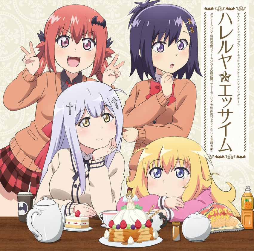 disc_cover gabriel_dropout kurumizawa_satanichia_mcdowell seifuku shiraha_raphiel_ainsworth sweater tagme tenma_gabriel_white tsukinose_vignette_april