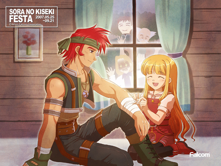 agate_crosner dan_russell dr_russell erika_russell sora_no_kiseki tita_russell wallpaper