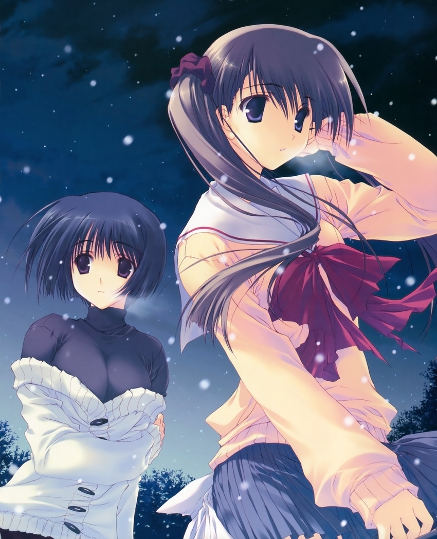 asou_asuna december_when_there_is_no_angel mitsumi_misato seifuku sumadera_yukio