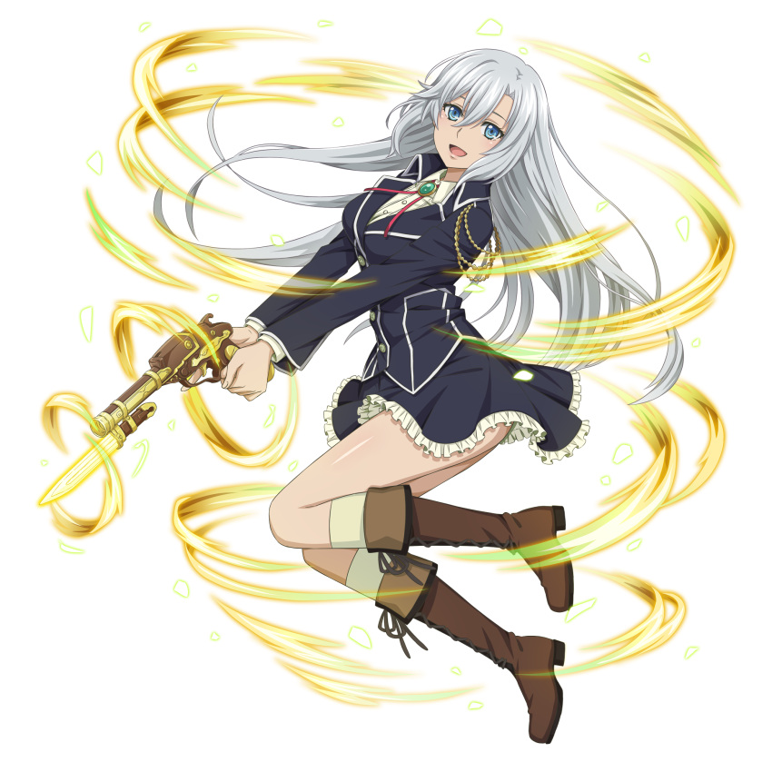 gun la_folia_rihavein skirt_lift strike_the_blood tagme transparent_png uniform