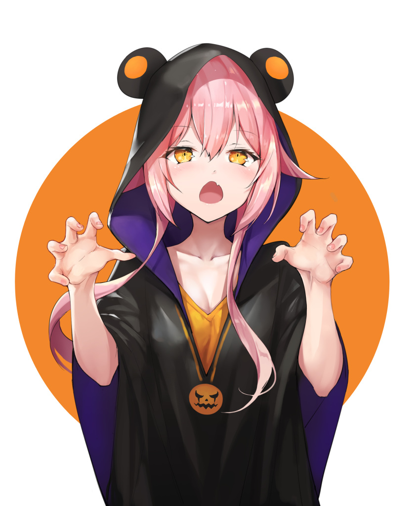 am1m animal_ears brave_girl_ravens cleavage halloween