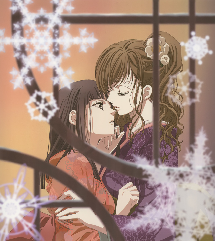 kimono maria-sama_ga_miteru nijou_noriko tagme toudou_shimako yuri