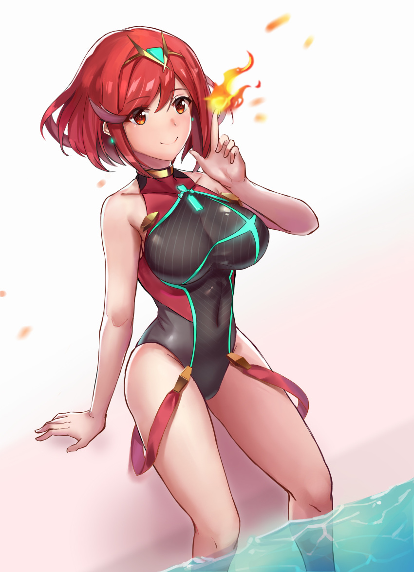 homura_(xenoblade_2) kiiro_kimi swimsuits xenoblade xenoblade_chronicles_2