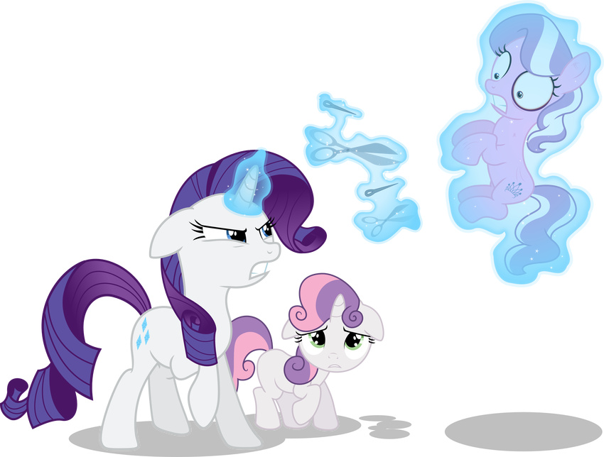 2015 absurd_res alpha_channel diamond_tiara_(mlp) earth_pony equid equine female feral friendship_is_magic group hasbro hi_res horn horse mammal my_little_pony mythological_creature mythological_equine mythology pony rarity_(mlp) sibling_(lore) simple_background sister_(lore) sisters_(lore) sweetie_belle_(mlp) theshadowstone transparent_background unicorn