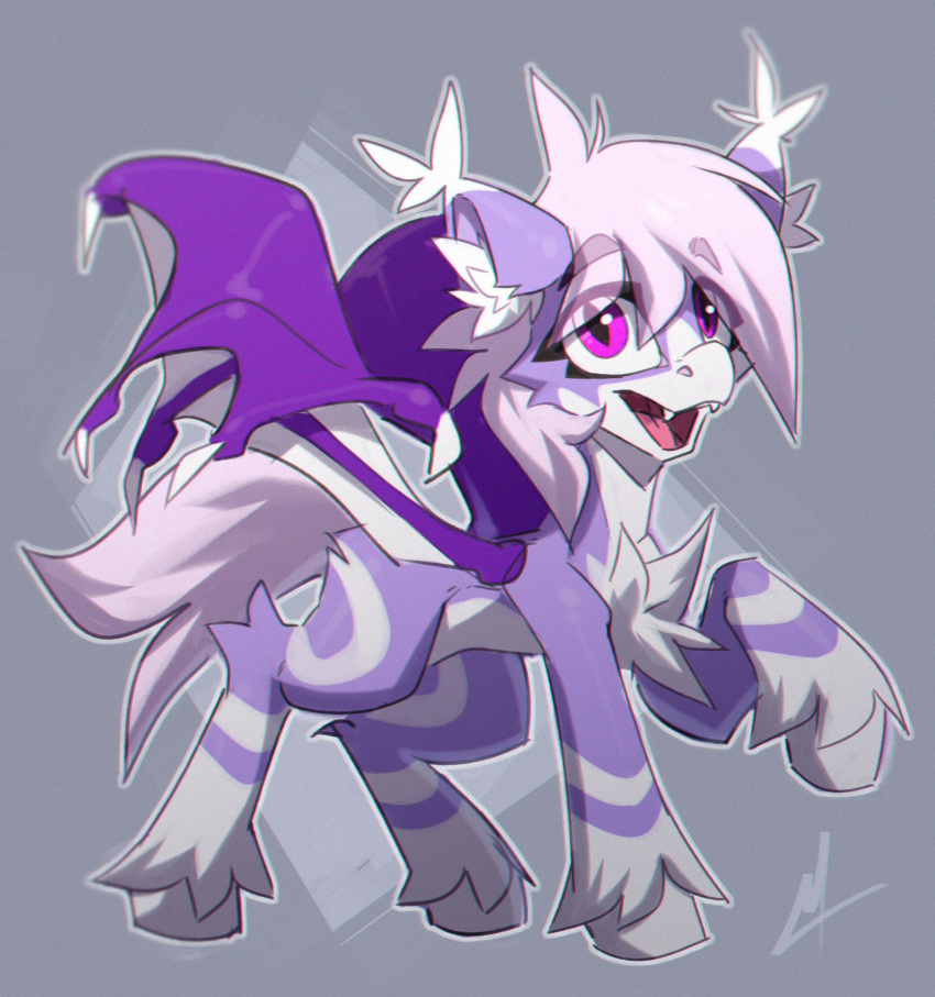 bat_pony bat_wings equid female feral hasbro hi_res mammal membrane_(anatomy) membranous_wings midnight_flight_(oc) midnightflight my_little_pony solo tagme wings