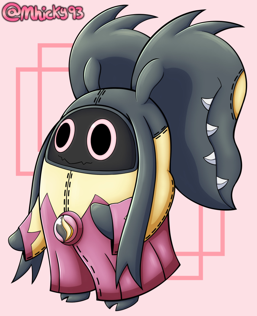 absurd_res bangboo generation_3_pokemon generation_6_pokemon hi_res machine mascot mawile mega_evolution mega_mawile mhicky93 mihoyo nintendo pokemon pokemon_(species) robot zenless_zone_zero