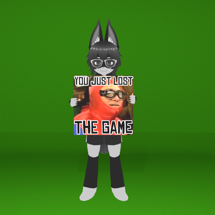 1:1 3d_(artwork) anatomically_inaccurate animal_humanoid black_body black_eyes black_fur black_hair blender_(artwork) blender_eevee bottomwear clothing colored danny_devito digital_media_(artwork) duo eyewear female floor fur glasses green_screen hair hi_res human humanoid inner_ear_fluff lesbian_pride_colors lgbt_pride looking_at_viewer luna_(possiblyjessica) male male/female mammal mammal_humanoid marvel meme multicolored_body multicolored_fur possiblyjessica pride_colors procyonid procyonid_humanoid raccoon_humanoid shorts spider-man_(character) spider-man_(series) the_game transgender_pride_colors tuft two_tone_body two_tone_fur void_luna_(possiblyjessica) wall_(structure) white_body white_fur