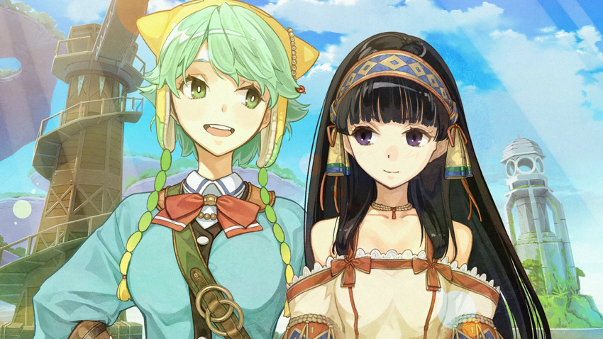 atelier_shallie:alchemists_of_the_dusk_sea game_cg shallistera shallotte_elminus tagme