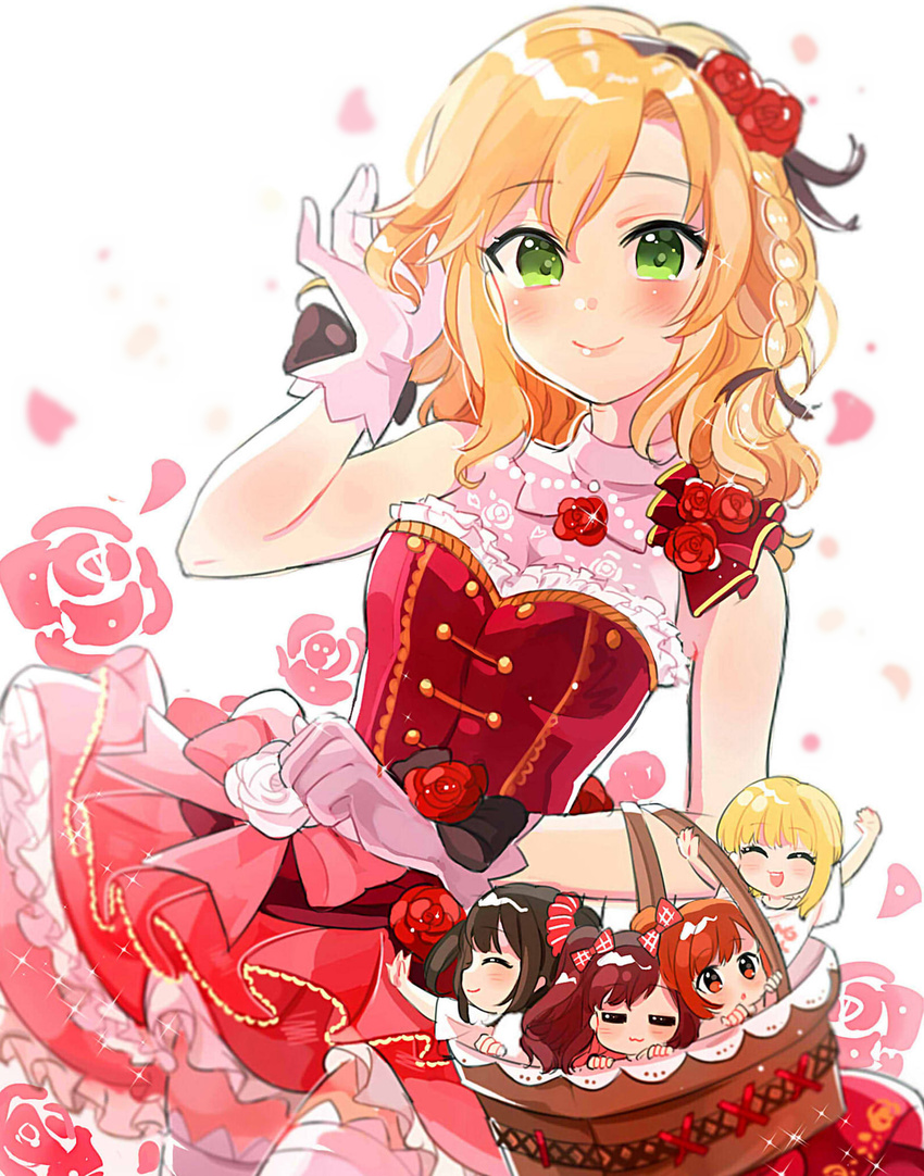 dress fanqie_danbaogua ichinose_shiki igarashi_kyouko miyamoto_frederica nakano_yuka sakurai_momoka_(idolm@ster) the_idolm@ster the_idolm@ster_cinderella_girls