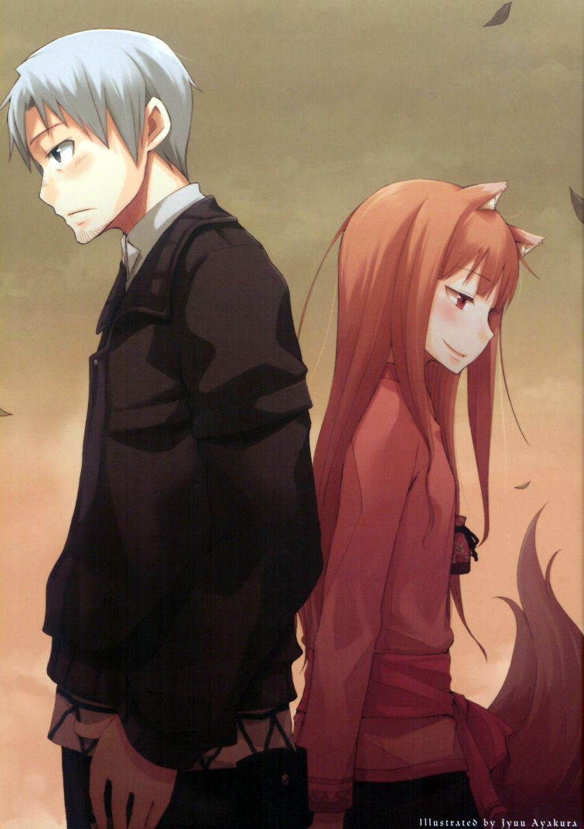 animal_ears ayakura_juu craft_lawrence duplicate horo spice_and_wolf tail