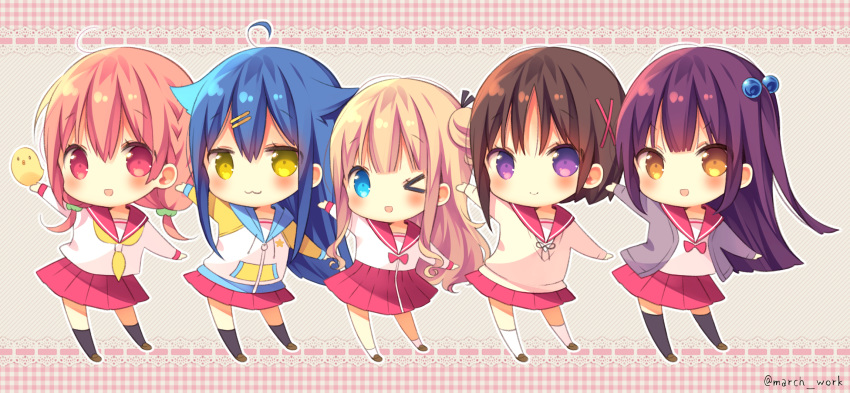 chibi hagino_chiaki hiiragi_mayuki hinako_note mitsuki_(mangaka) nakajima_yua natsukawa_kuina sakuragi_hinako