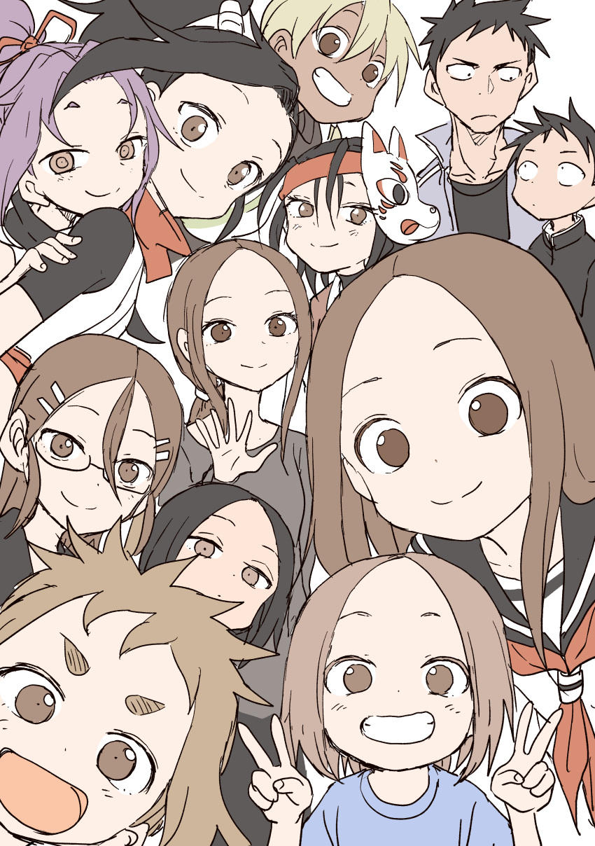 karakai_jouzu_no_(moto)_takagi-san karakai_jouzu_no_takagi-san koi_ni_koisuru_yukari-chan kunoichi_tsubaki_no_mune_no_uchi megane nishikata nishikata_chii seifuku tagme takagi-san tsubaki_(kunoichi_tsubaki_no_mune_no_uchi) yamamoto_souichirou