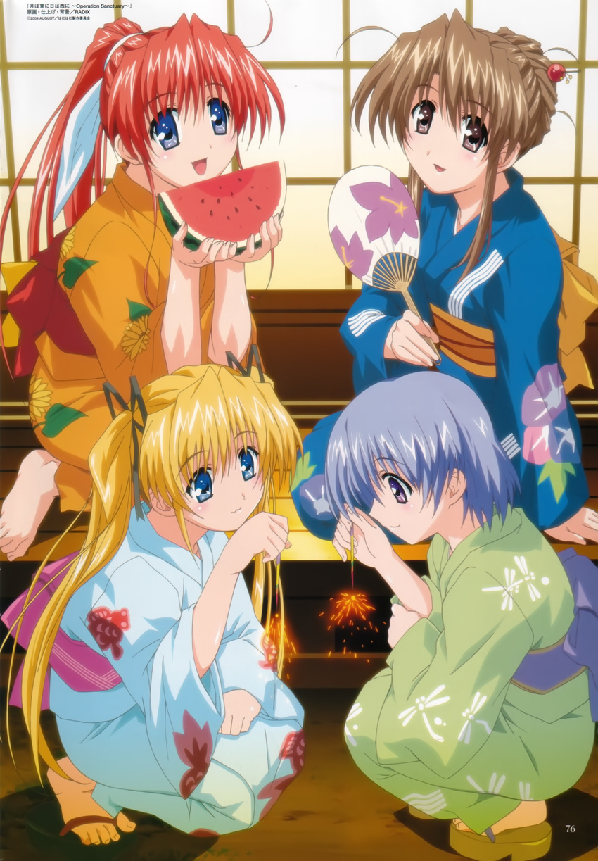 amagasaki_mikoto fujieda_honami radix shibugaki_matsuri tachibana_chihiro tsuki_wa_higashi_ni_hi_wa_nishi_ni yukata