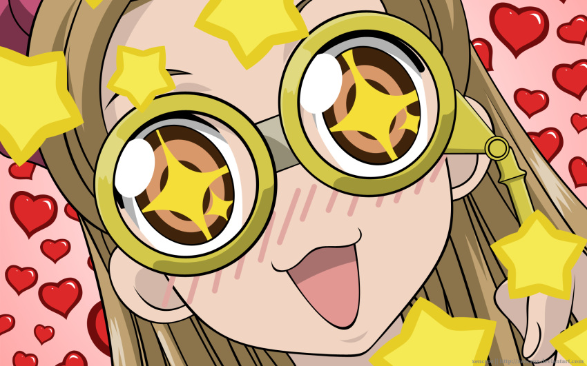 :3 close glasses houshakuji_renge ouran_high_school_host_club vector