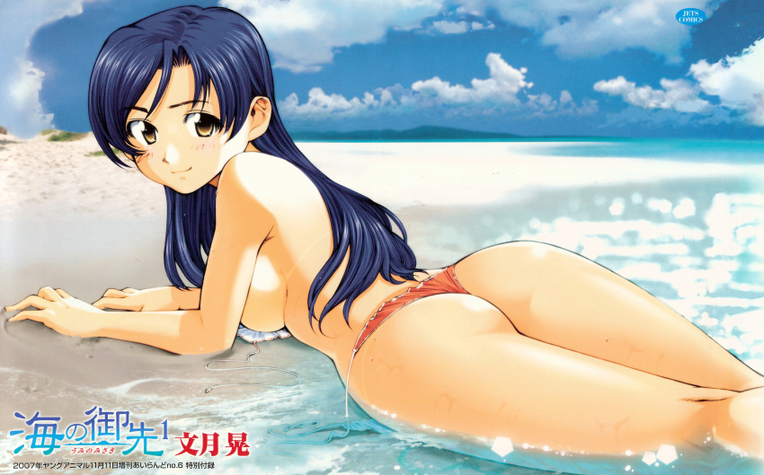 beach fumizuki_kou shizuku_narumi summer swimsuit umi_no_misaki widescreen