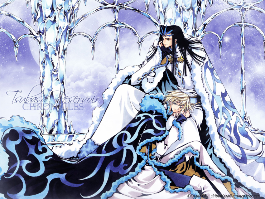 ashura blue clamp fay_d_flourite tsubasa_reservoir_chronicle white