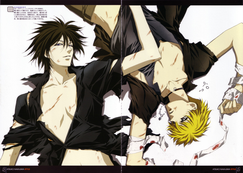 amano_ginji crease fixme get_backers male mido_ban nakajima_atsuko