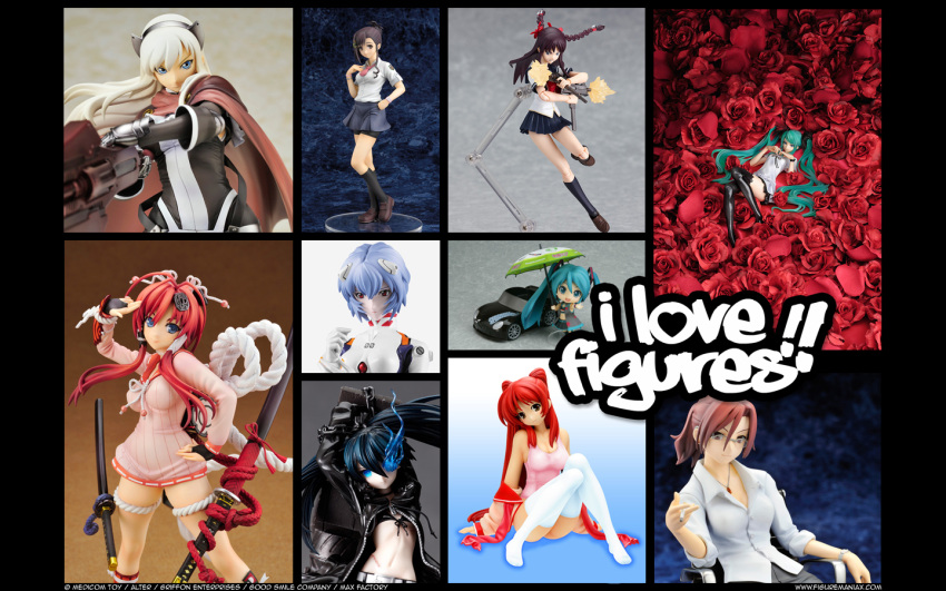 alter ayanami_rei black_rock_shooter black_rock_shooter_(character) brs candy_boy fatina figure good_smile_company griffon_enterprises hatsune_miku hyakka_ryoran kanade_sakurai kara_no_kyoukai makina_hoshimura max_factory nendoroid neon_genesis_evangelion shikabane_hime toko_aozaki tower_of_druaga vocaloid yagyu_jubei