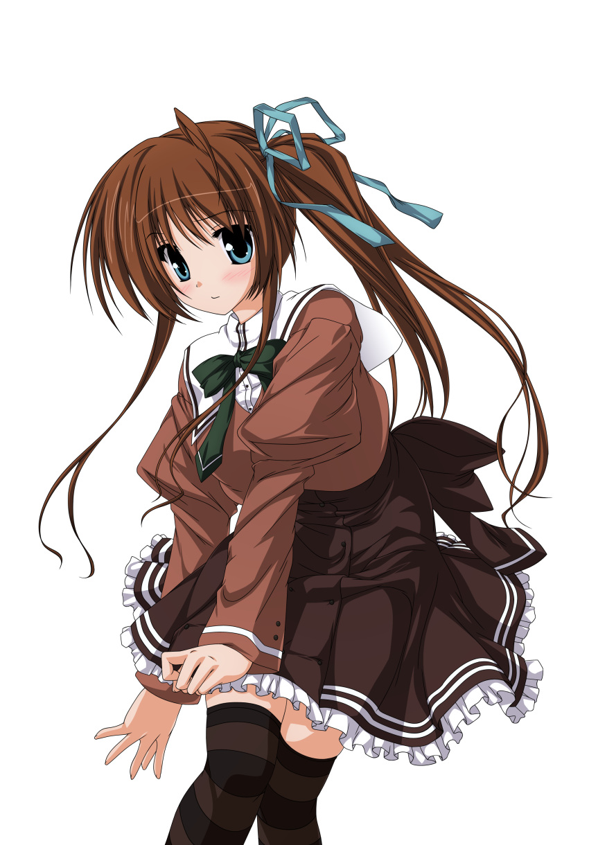 akane_iro_ni_somaru_saka extraction nagase_minato seifuku thigh-highs vector