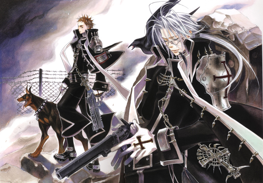 abel_nightroad kyuujou_kiyo male tres_iqus trinity_blood