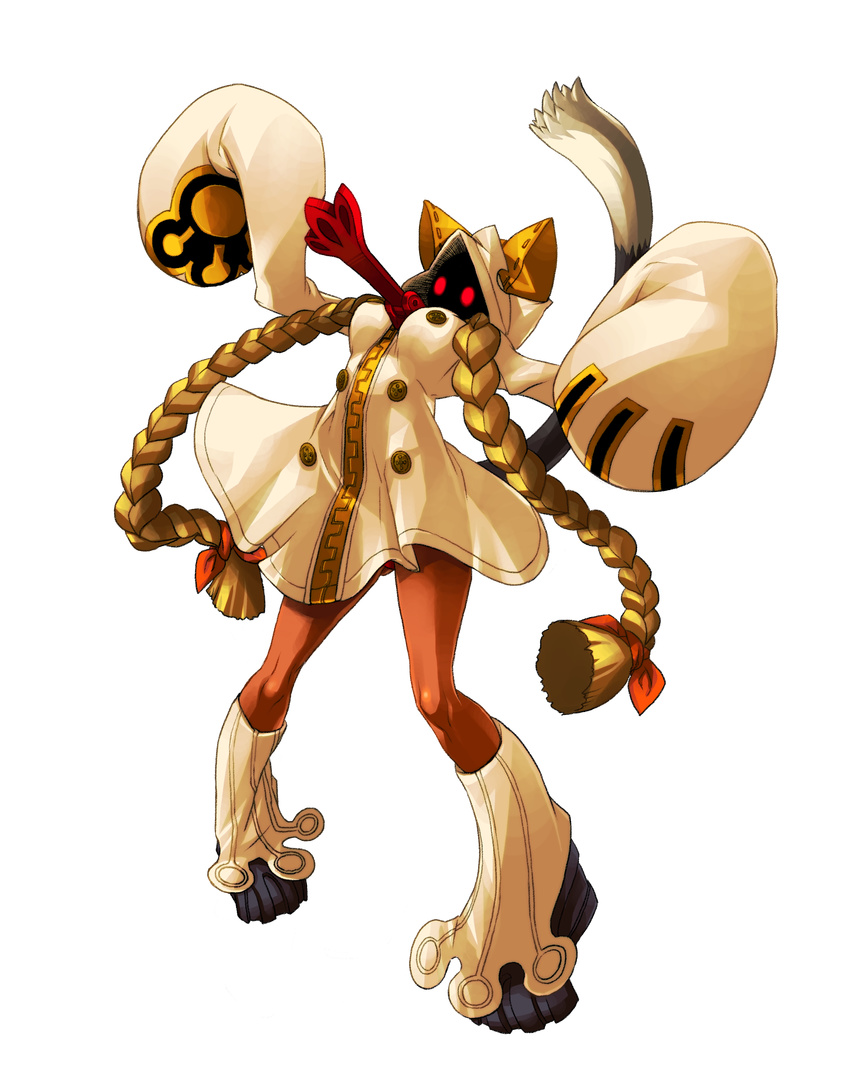 blazblue cat_tail cathood red_eyes solo taokaka transparent_png