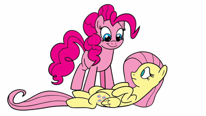 16:9 animated blowing blowing_on_stomach blowing_raspberries duo earth_pony equid equine feathered_wings feathers female feral fluttershy_(mlp) friendship_is_magic hasbro horse laugh mammal my_little_pony mythological_creature mythological_equine mythology nude pegasus pinkie_pie_(mlp) pony raspberry_kiss short_playtime simple_background thex-plotion tickling white_background widescreen wings yellow_body yellow_feathers zerbert