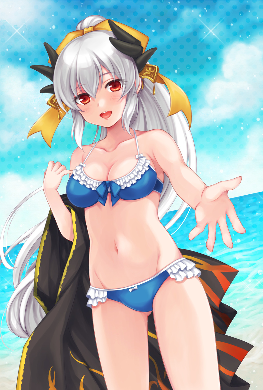 bikini cleavage fate/grand_order kiyohime_(fate/grand_order) pika_mouse swimsuits