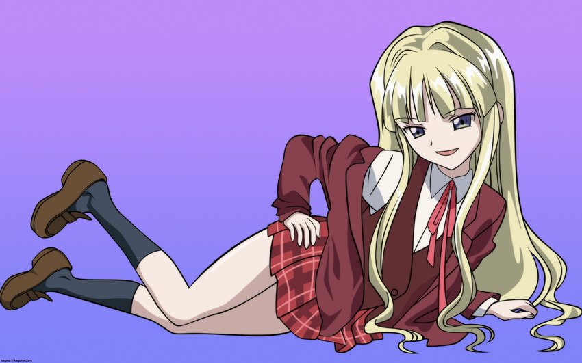 blonde_hair evangeline evangeline_ak_mcdowell evangeline_athanasia_katherine_mcdowell mahou_sensei_negima negima