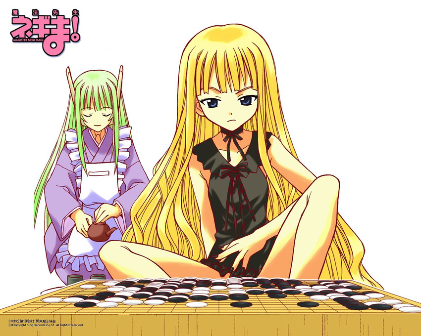 blonde_hair evangeline evangeline_ak_mcdowell evangeline_athanasia_katherine_mcdowell karakuri_chachamaru mahou_sensei_negima negima