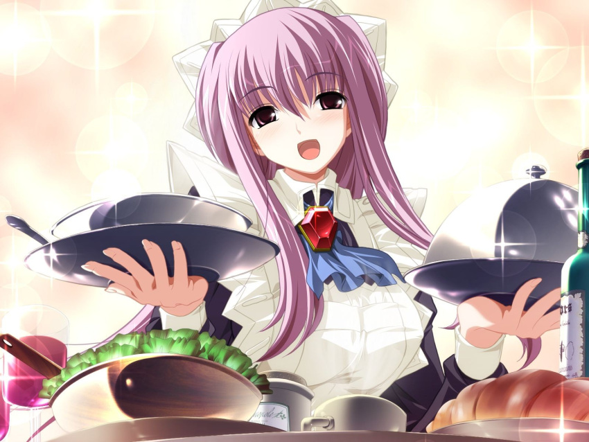 food maid shirogane_no_soleil tagme tsurugi_hagane