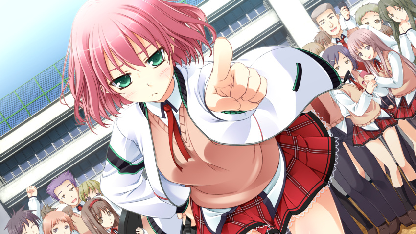 game_cg ninomae_sakura shunki_gentei_poco_a_poco tagme