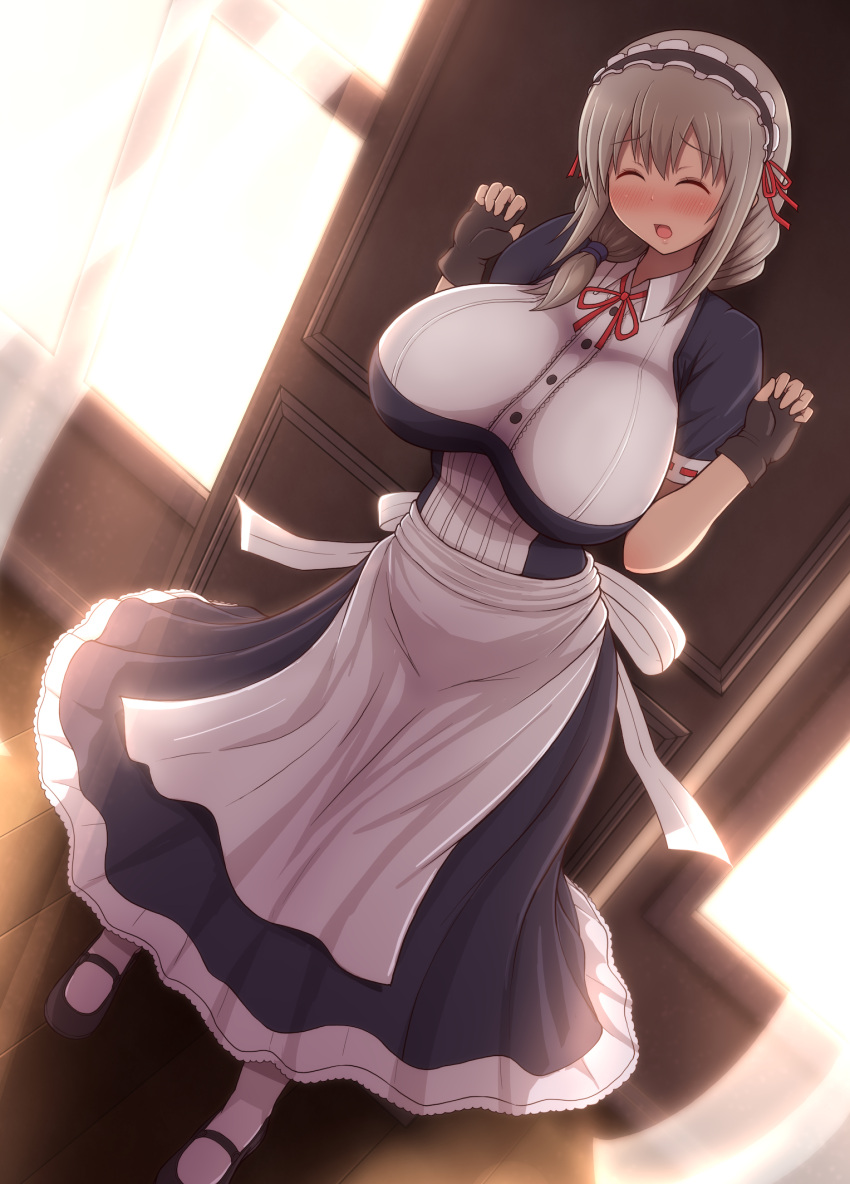 dress maid ponpon-maru uzaki-chan_wa_asobi_tai! uzaki_tsuki