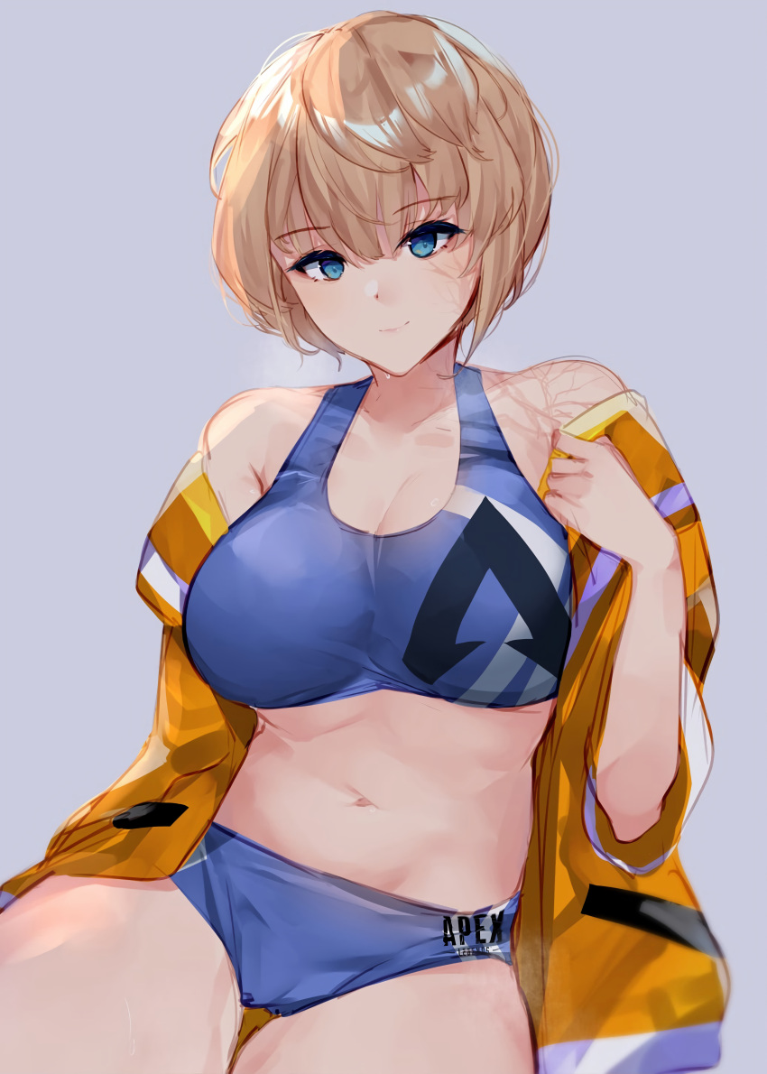 1girls apex_legends bare_shoulders belly belly_button big_breasts big_hips big_thighs breasts breasts_out cameltoe cleavage eyebrows eyebrows_visible_through_hair eyelashes female female_only hips human human_only humanoid large_breasts looking_at_another looking_at_viewer navel pussy pussy_visible_through_clothes simple_background solo solo_female stretched_clothing thick thick_hips thick_legs thick_thighs thighs tight_clothes tight_clothing tights unknown_artist wattson_(apex_legends) wide_hips