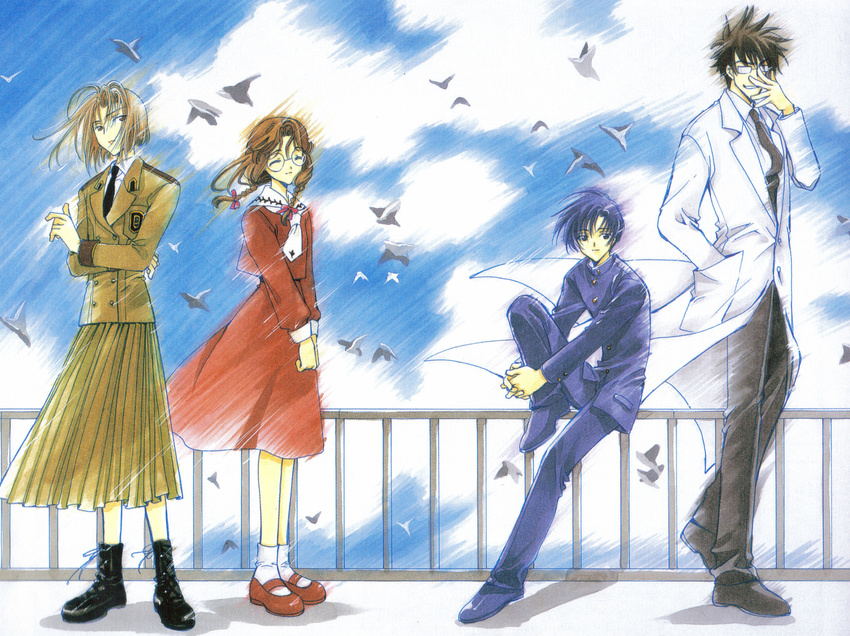 angelic_layer clamp jounouchi_sai mihara_ichirou mihara_oojirou saitou_kaede