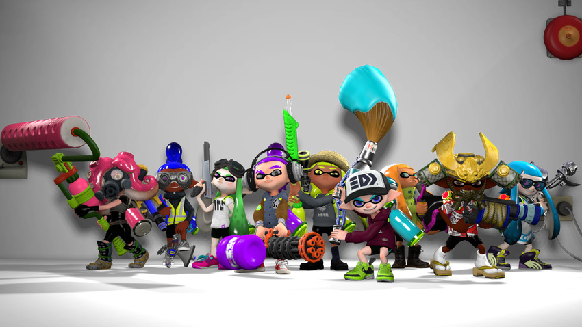 16:9 aerospray alpha_channel animal_humanoid cephalopod cephalopod_humanoid clothing female group h-3_nozzlenose hat headgear headwear heavy_splatling humanoid inkbrush inkling lolicon male marine marine_humanoid mollusk mollusk_humanoid nintendo nzap octarian octoling pseudo_hair simple_background slosher splat_charger splat_roller splatling splatoon splatterscope sploosh-o-matic team_fortress_2 tentacle tentacle_hair transparent_background valve weapon widescreen young young_female young_humanoid young_male zach_the_cat_(artist)