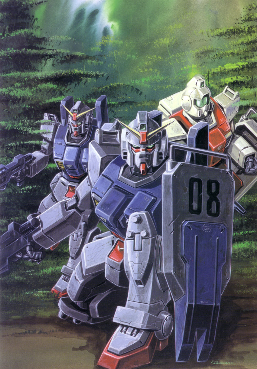 gundam mecha okawara_kunio tagme the_08th_ms_team