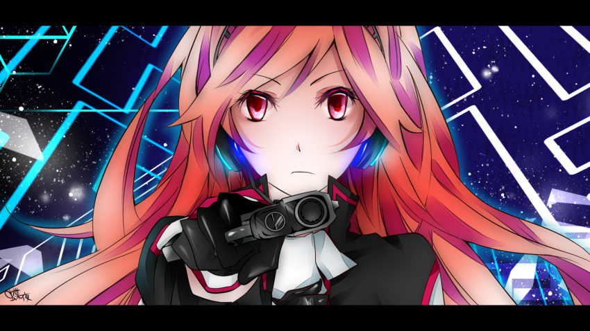 gloves gun miki_(vocaloid) tyouya vocaloid weapon