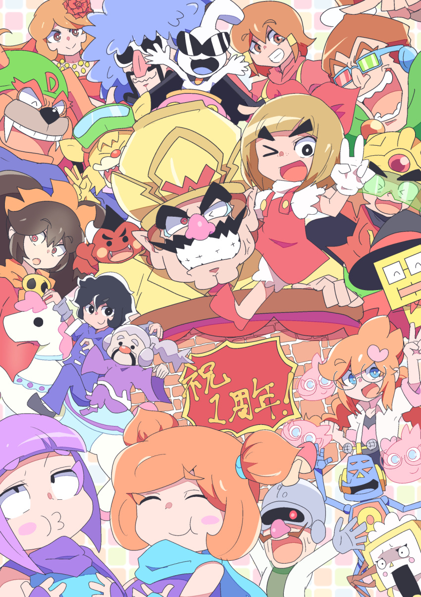 ana_(warioware) ashley_(warioware) kat_(warioware) mona_(warioware) penny_(warioware) tagme wario warioware