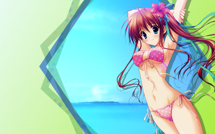 akane_iro_ni_somaru_saka bikini nagase_minato ryohka swimsuit