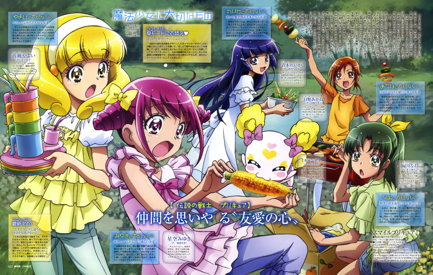 aoki_reika candy_(smile_precure) hino_akane hoshizora_miyuki kawamura_toshie midorikawa_nao pretty_cure smile_precure tagme yayoi_kise