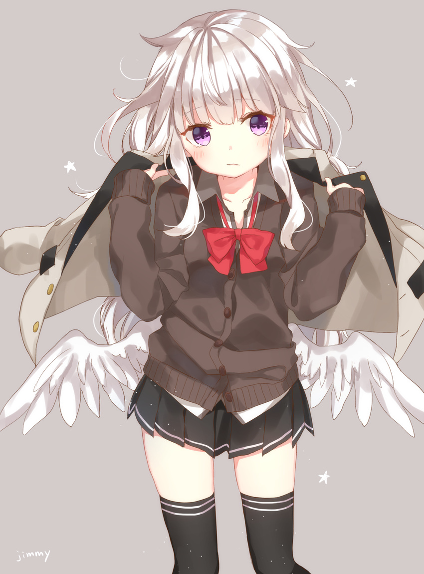 jimmy seifuku tagme thighhighs wings