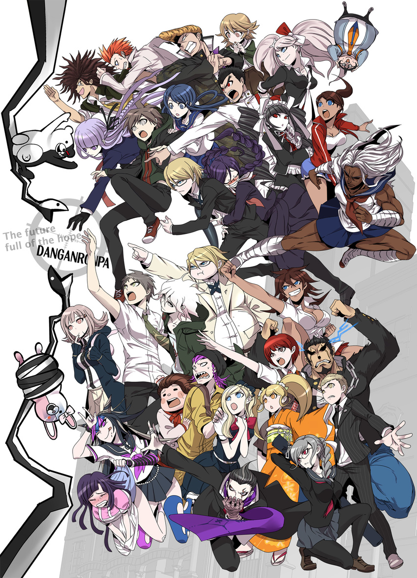 asahina_aoi asoras celestia_ludenberg dangan-ronpa dangan-ronpa_2 enoshima_junko fujisaki_chihiro fukawa_touko hagakure_yasuhiro hanamura_teruteru hinata_hajime ishimaru_kiyotaka kimono kirigiri_kyouko koizumi_mahiru komaeda_nagito kuwata_leon maizono_sayaka megane mioda_ibuki naegi_makoto nanami_chiaki nekomaru_nidai oogami_sakura oowada_mondo owari_akane pantyhose pekoyama_peko saionji_hiyoko seifuku sonia_nevermind souda_kazuichi tanaka_gundam togami_byakuya tsumiki_mikan yamada_hifumi