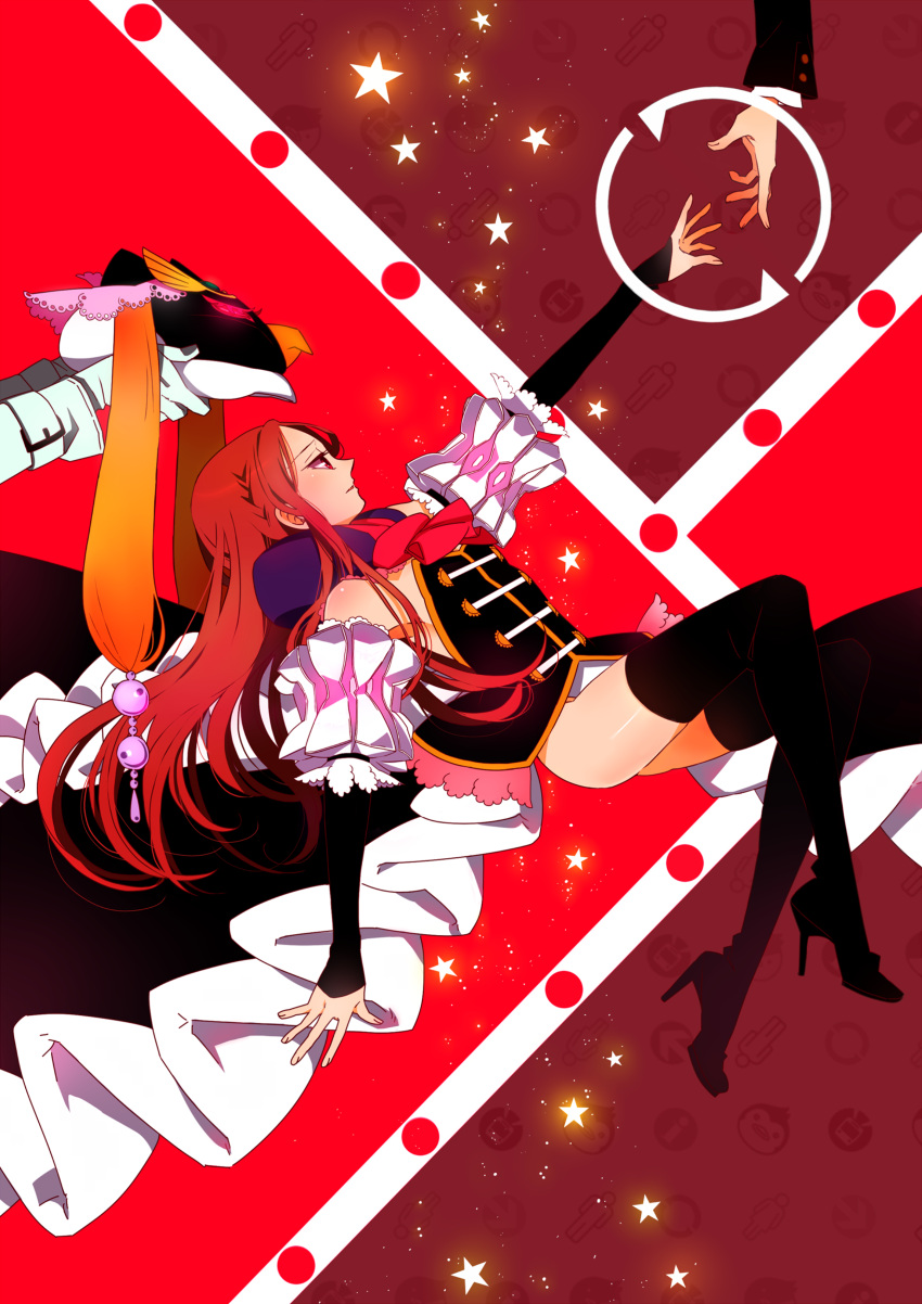 ateka mawaru_penguindrum takakura_himari takakura_kanba thighhighs watase_sanetoshi