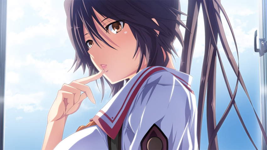 black_hair close game_cg giga material_brave midoukane_hikaru seifuku