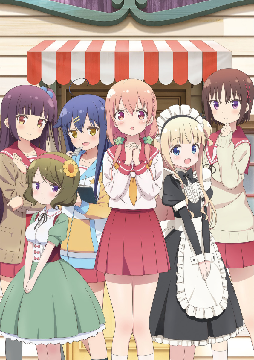 hagino_chiaki hiiragi_mayuki hinako_note nakajima_yua natsukawa_kuina sakuragi_hinako